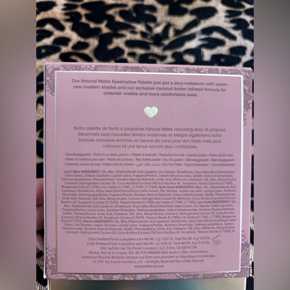 Too Faced natural eyes matte eyeshadow pallete - Picture 4 of 6